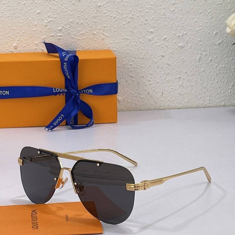 Extremely rare! Louis Vuitton fake sunglasses Clockwise canvas vuf41884