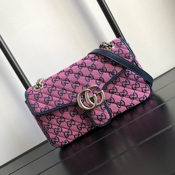 [Gucci] 2021SS Multicolor Fake Small Key Case Shoulder Bag gg210820100