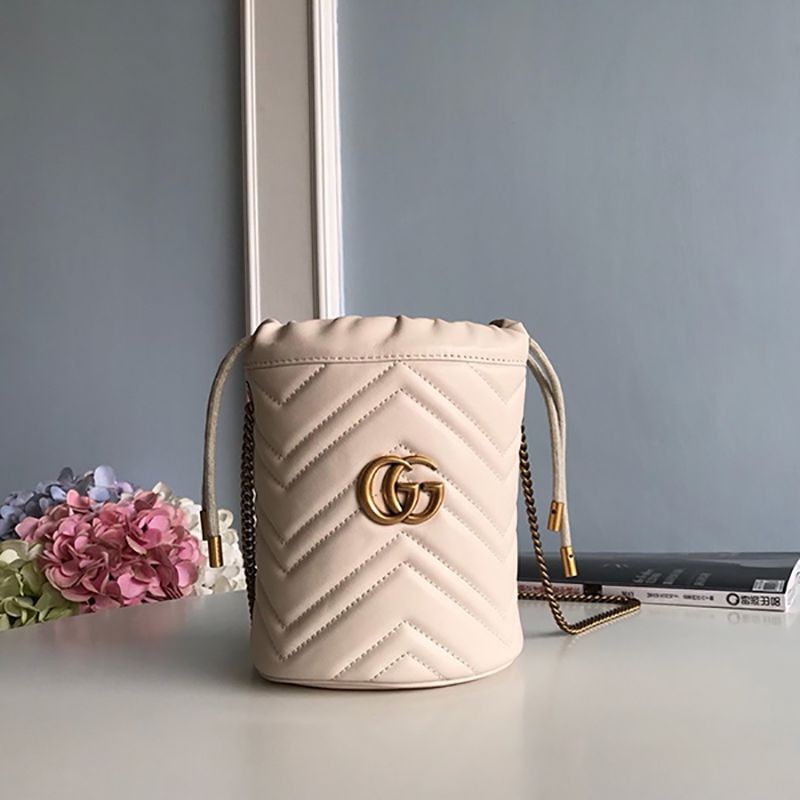 Gucci GG Marmont Mini Bucket Bag Replica Shoulder Bag 575163 DTDRT 6433 Gucci GG Marmont Mini Bucket Bag Replica Shoulder Bag 575163 DTDRT 6433