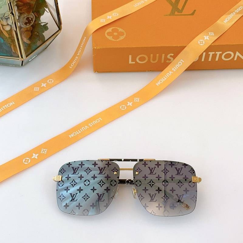 Popular newLouis Vuitton sunglasses replica Clockwise MENS Monogram 7 colors vuj01093