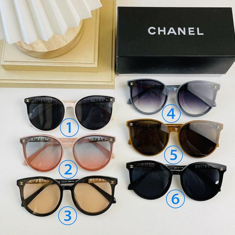 Extremely rare! Replica Chanel butterfly-shaped sunglasses, available in 6 colors shi23899
